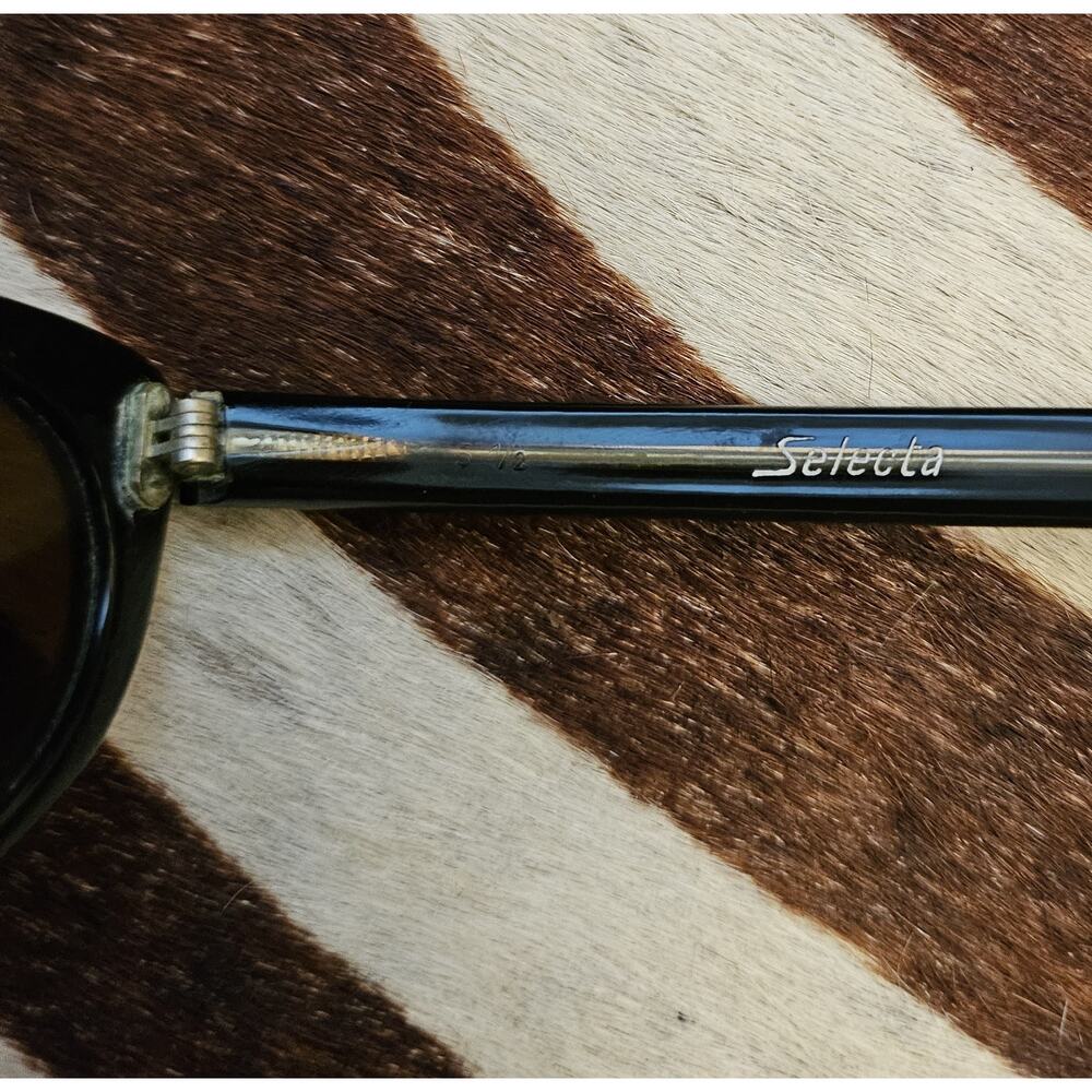 Vintage 1950's Selecta France CatEye Sunglasses Brown Women's - Picture 4 of 8
